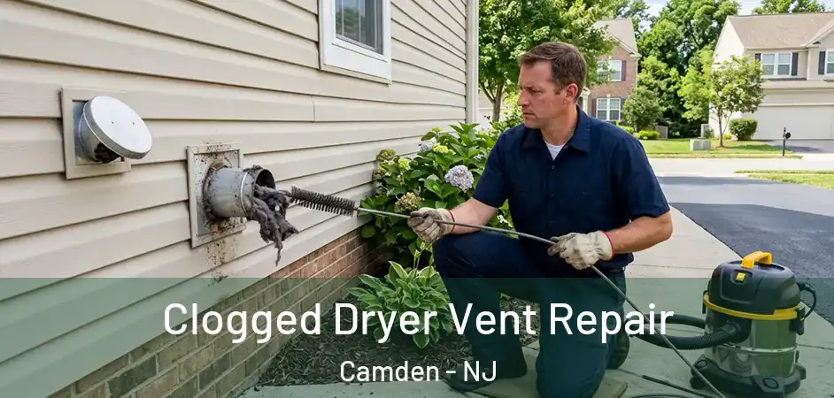  Clogged Dryer Vent Repair Camden - NJ