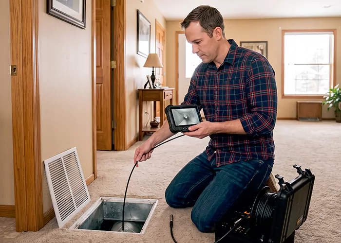 Certified Duct Camera Inspection Company in Camden, NJ