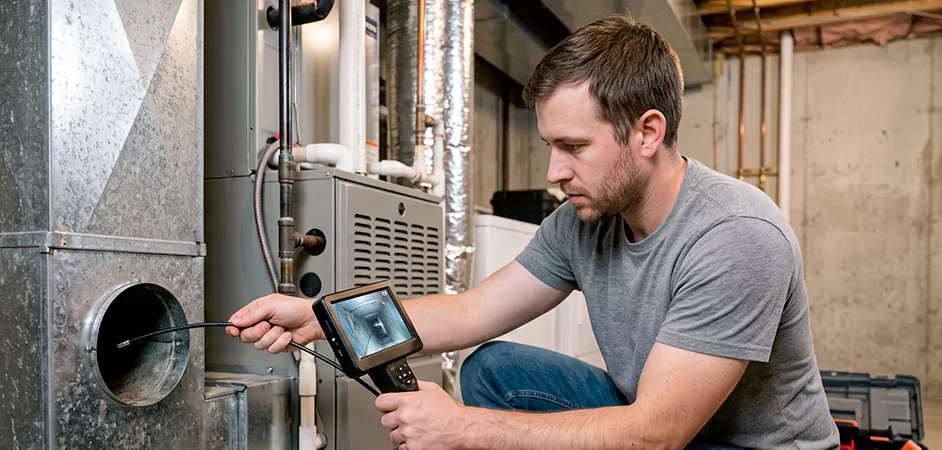 Air Duct Camera Inspection in Camden, NJ