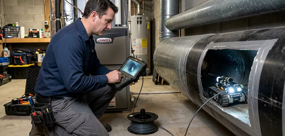 Robotic Duct Inspection in Camden, NJ