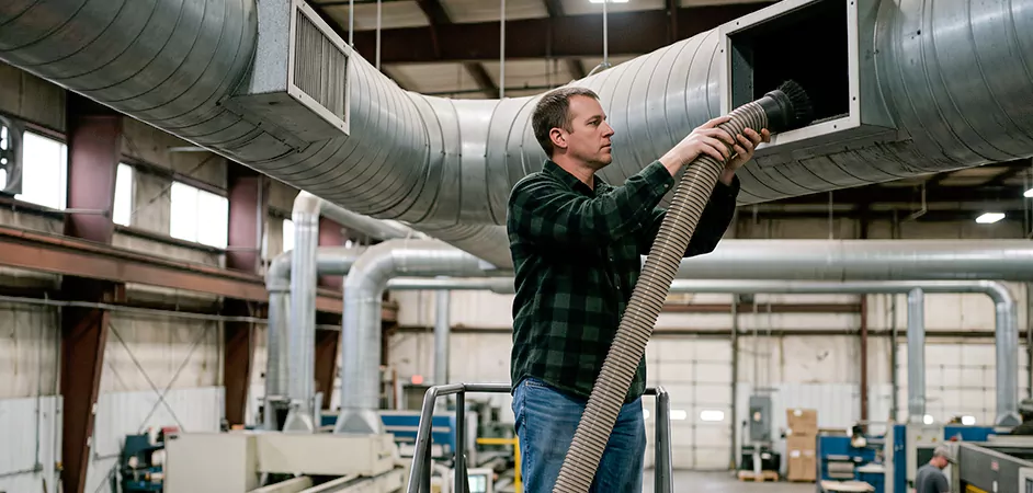 Post-Construction Duct Cleaning in Camden