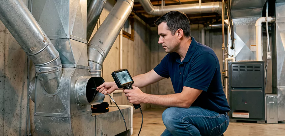 Multi-Unit Dryer Vent Inspection in Camden