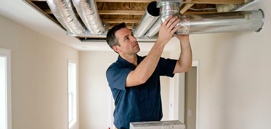 Dryer Vent Relocation in Camden