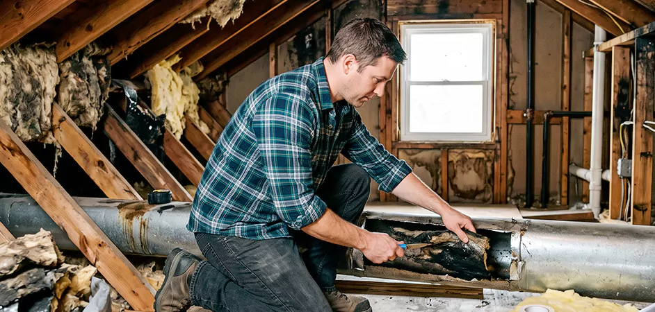 Insulation and Duct Liner Replacement in Camden