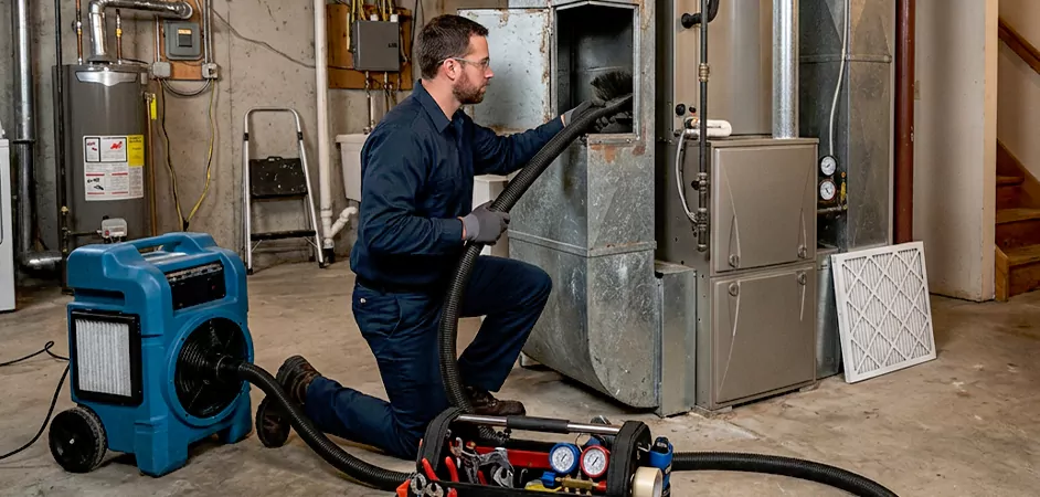 HVAC Tune Up and Duct Cleaning in Camden