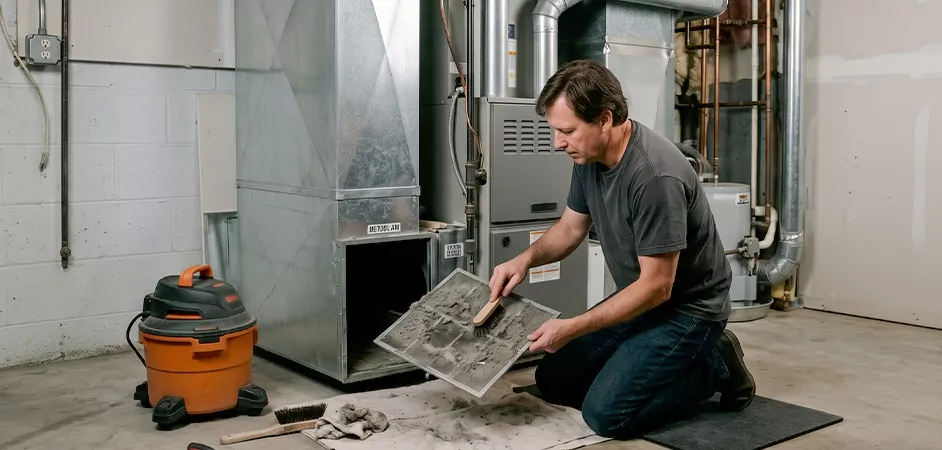 Dryer Lint Trap Maintenance in Camden