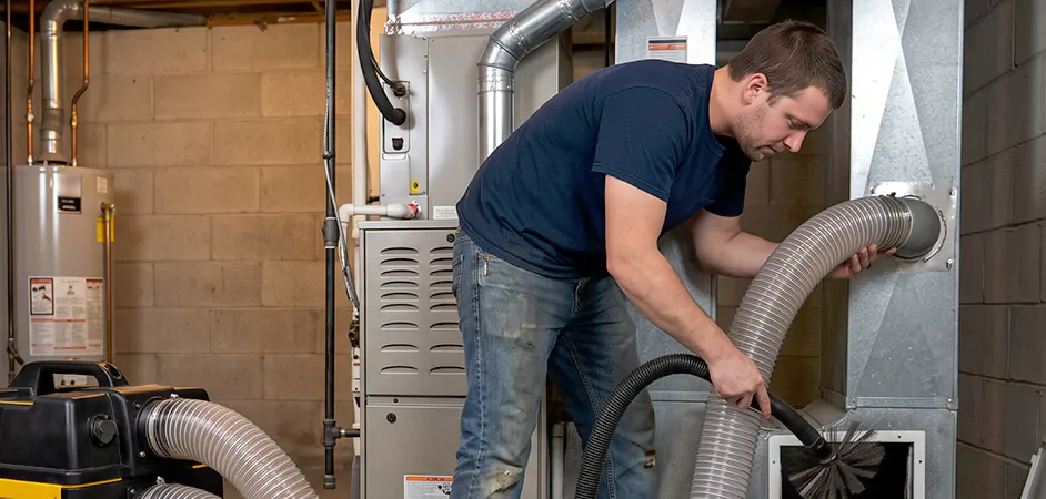 Negative Pressure Duct Cleaning for Large and Long Duct Systems in Camden